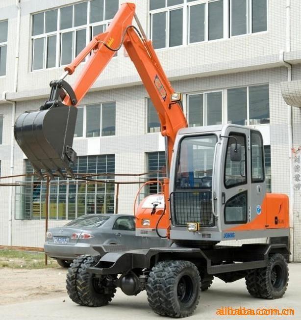 供應(yīng)湖南勁力小型輪式液壓挖掘機(jī)