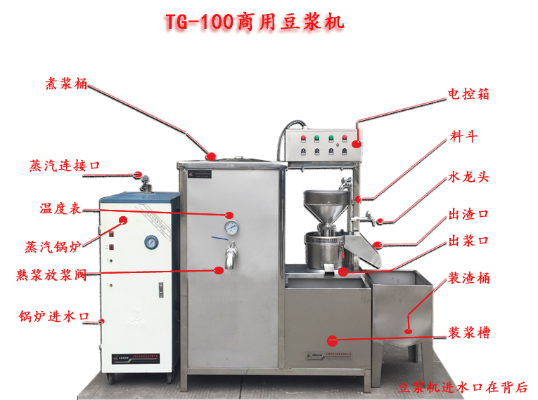 TG-100豆漿機功能介紹