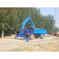 自制高配隨車挖運一體車 農民自制隨車挖