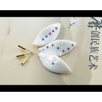 湯斯敦高檔西服晚服胸針 樹葉狀設(shè)計(jì)胸花