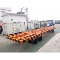 60噸重型平板全掛拖車