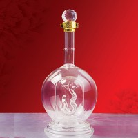 創意玻璃白酒瓶生產廠家定制高硼硅玻璃工藝酒瓶